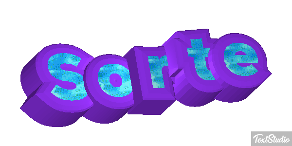 Sorte Text effect