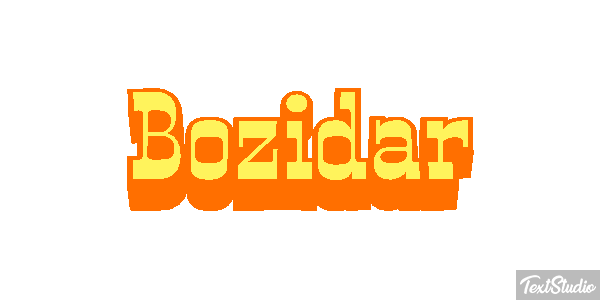 Bożidar Efekt tekstowy