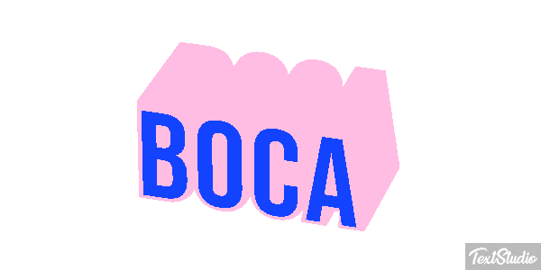 Boca Effetto testo