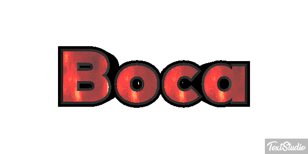 Boca Effetto testo