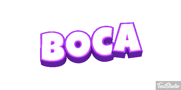 Boca Effetto testo
