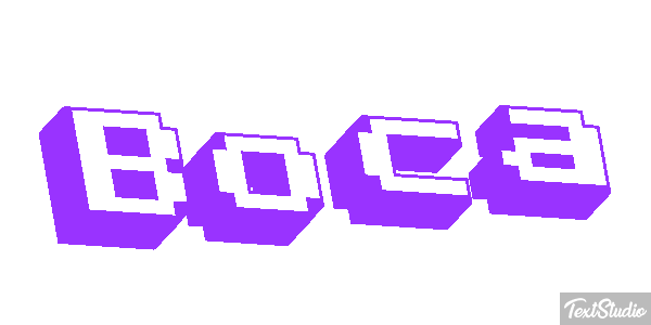 Boca Effetto testo