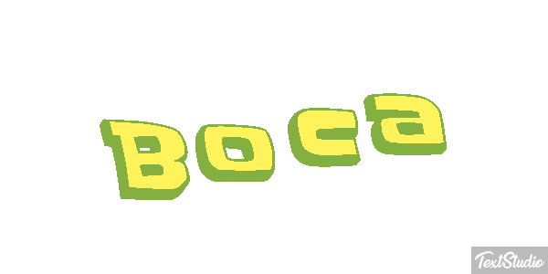 Boca Effetto testo