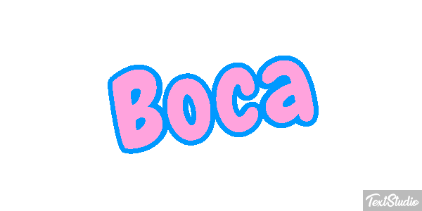 Boca Effetto testo