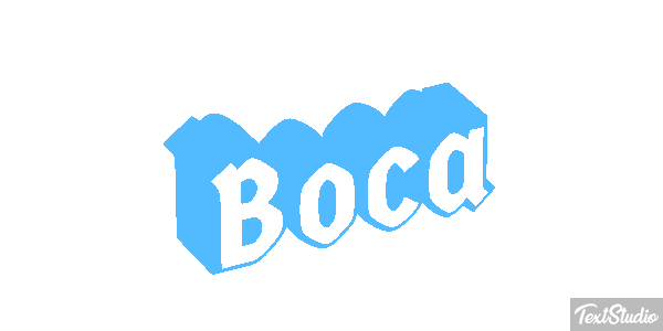 Boca Effetto testo