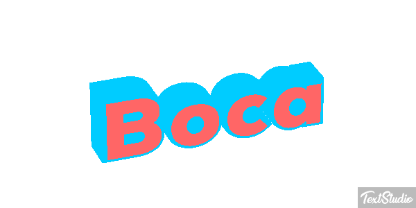 Boca Effetto testo