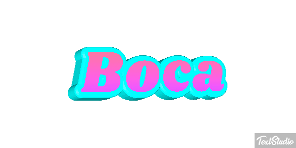 Boca Effetto testo