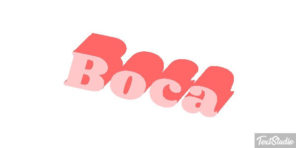 Boca Effetto testo