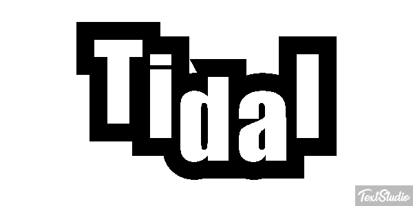Tidal テキスト効果