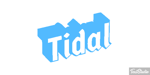 Tidal テキスト効果