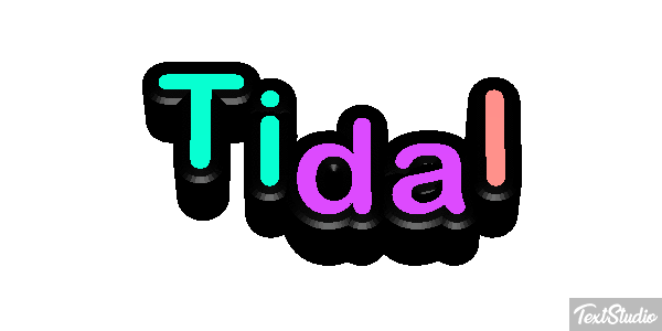 Tidal テキスト効果
