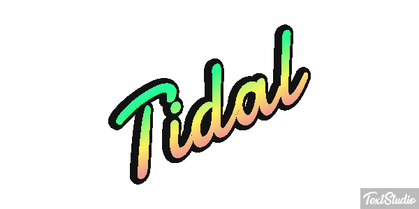 Tidal テキスト効果
