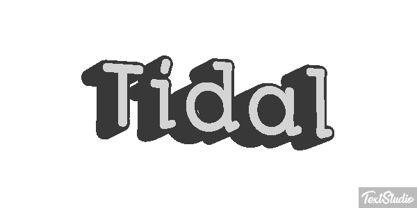 Tidal テキスト効果