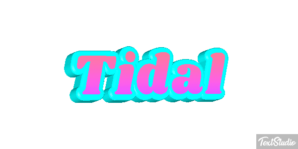 Tidal テキスト効果