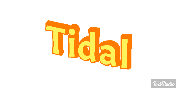 Tidal テキスト効果