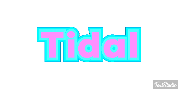 Tidal テキスト効果
