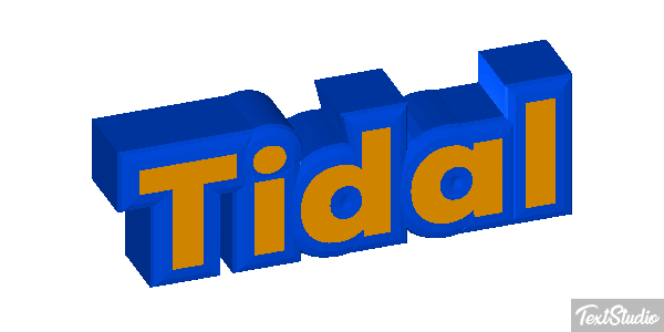 Tidal テキスト効果