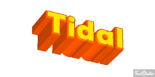 Tidal テキスト効果