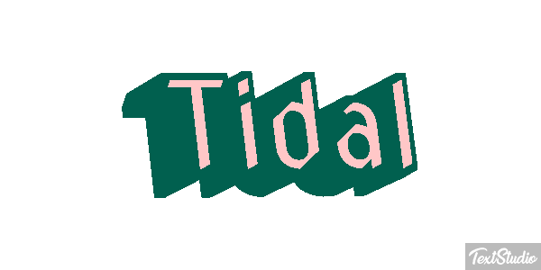 Tidal テキスト効果