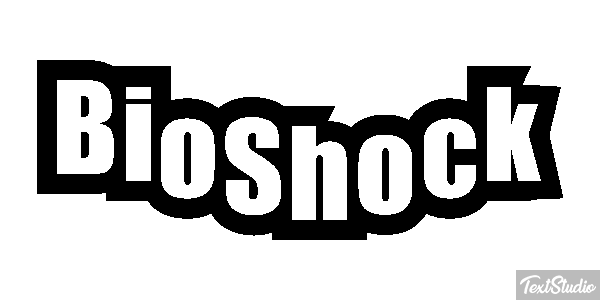 BioShock Text effect