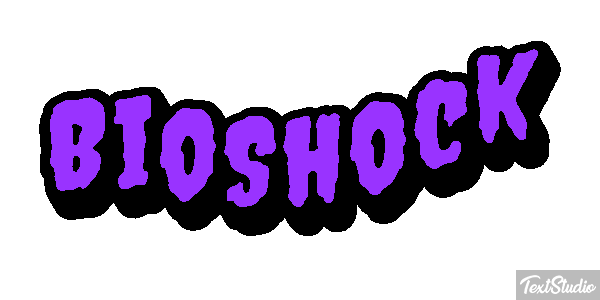 BioShock Text effect