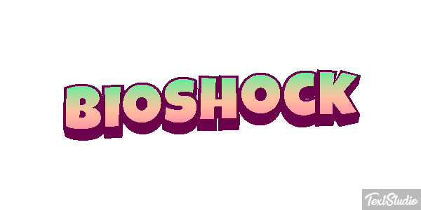 BioShock Text effect