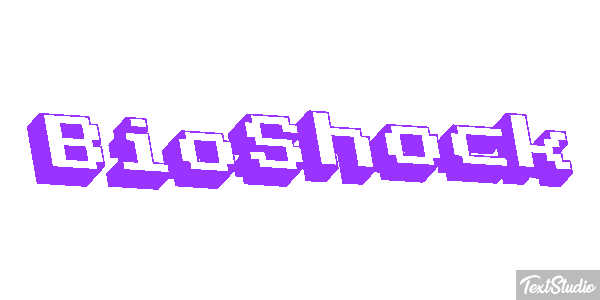 BioShock Text effect