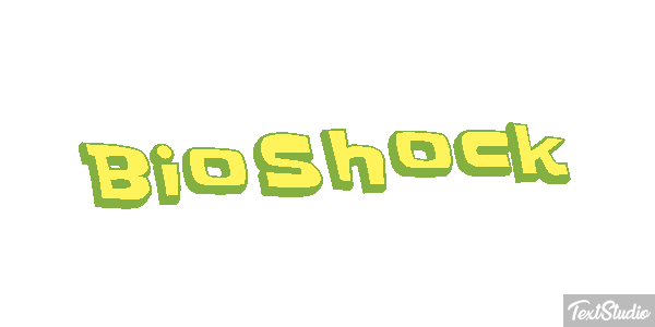 BioShock Text effect