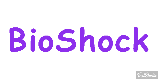 BioShock Text effect