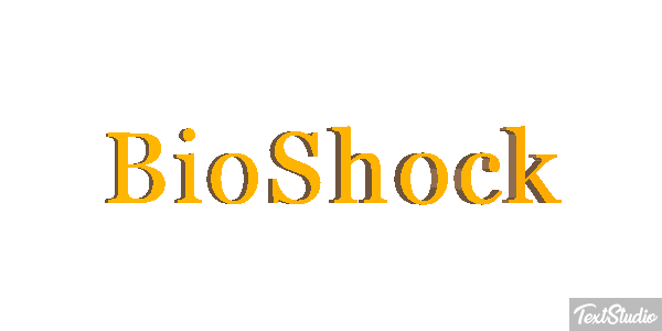 BioShock Text effect