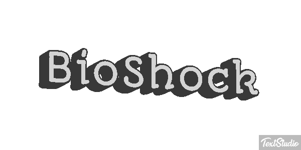 BioShock Text effect