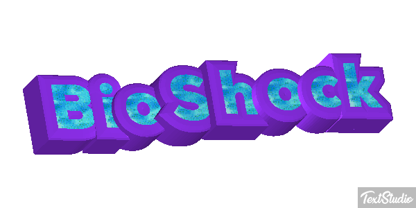 BioShock Text effect