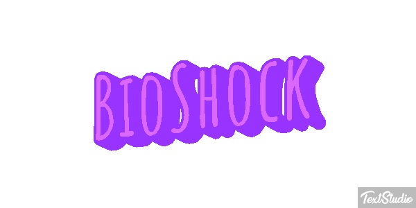 BioShock Text effect