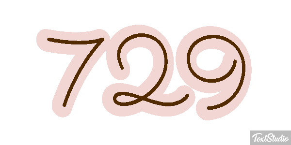729 Metin efekti