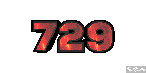 729 Metin efekti