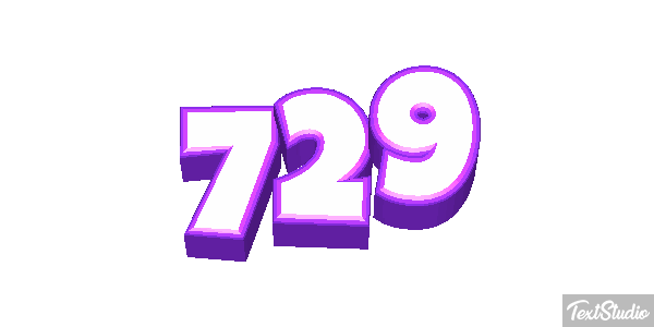 729 Metin efekti