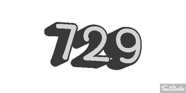 729 Metin efekti