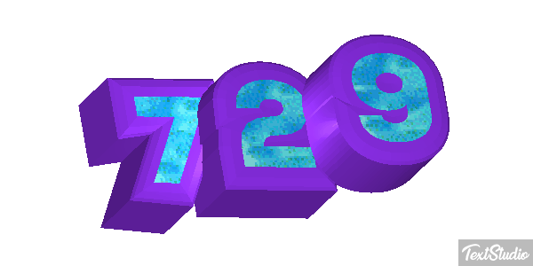 729 Metin efekti
