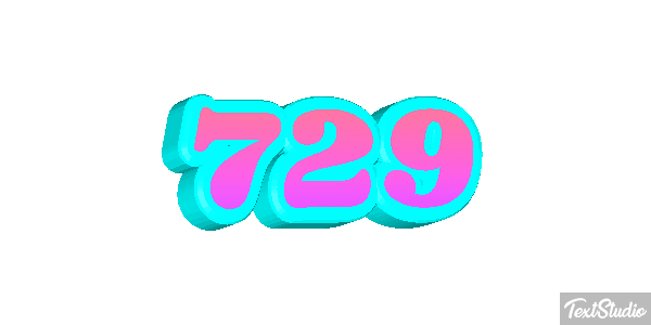 729 Metin efekti