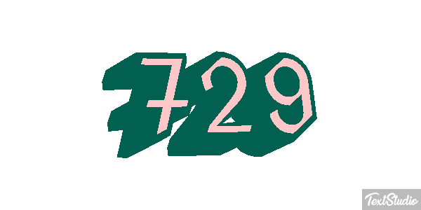 729 Metin efekti