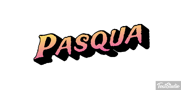 Pasqua Effetto testo