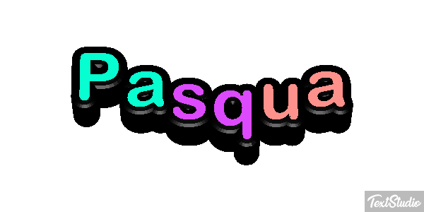 Pasqua Effetto testo