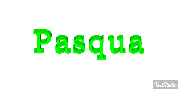 Pasqua Effetto testo