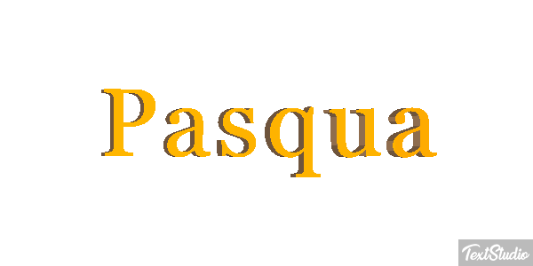 Pasqua Effetto testo