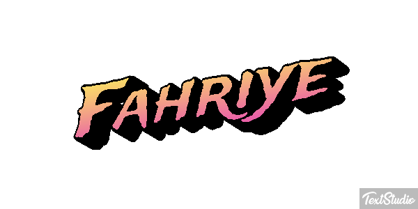 Fahriye Effetto testo
