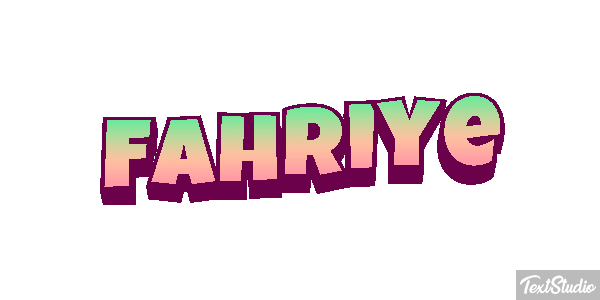 Fahriye Effetto testo