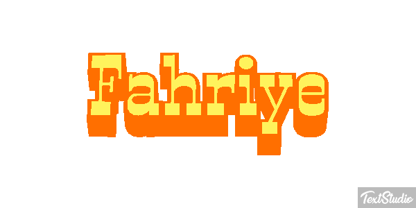Fahriye Effetto testo