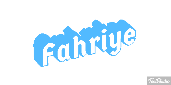 Fahriye Effetto testo