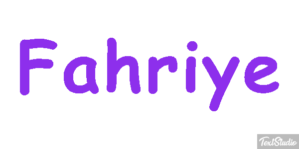 Fahriye Effetto testo