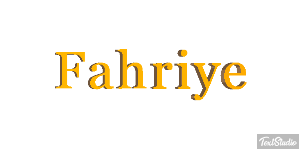 Fahriye Effetto testo